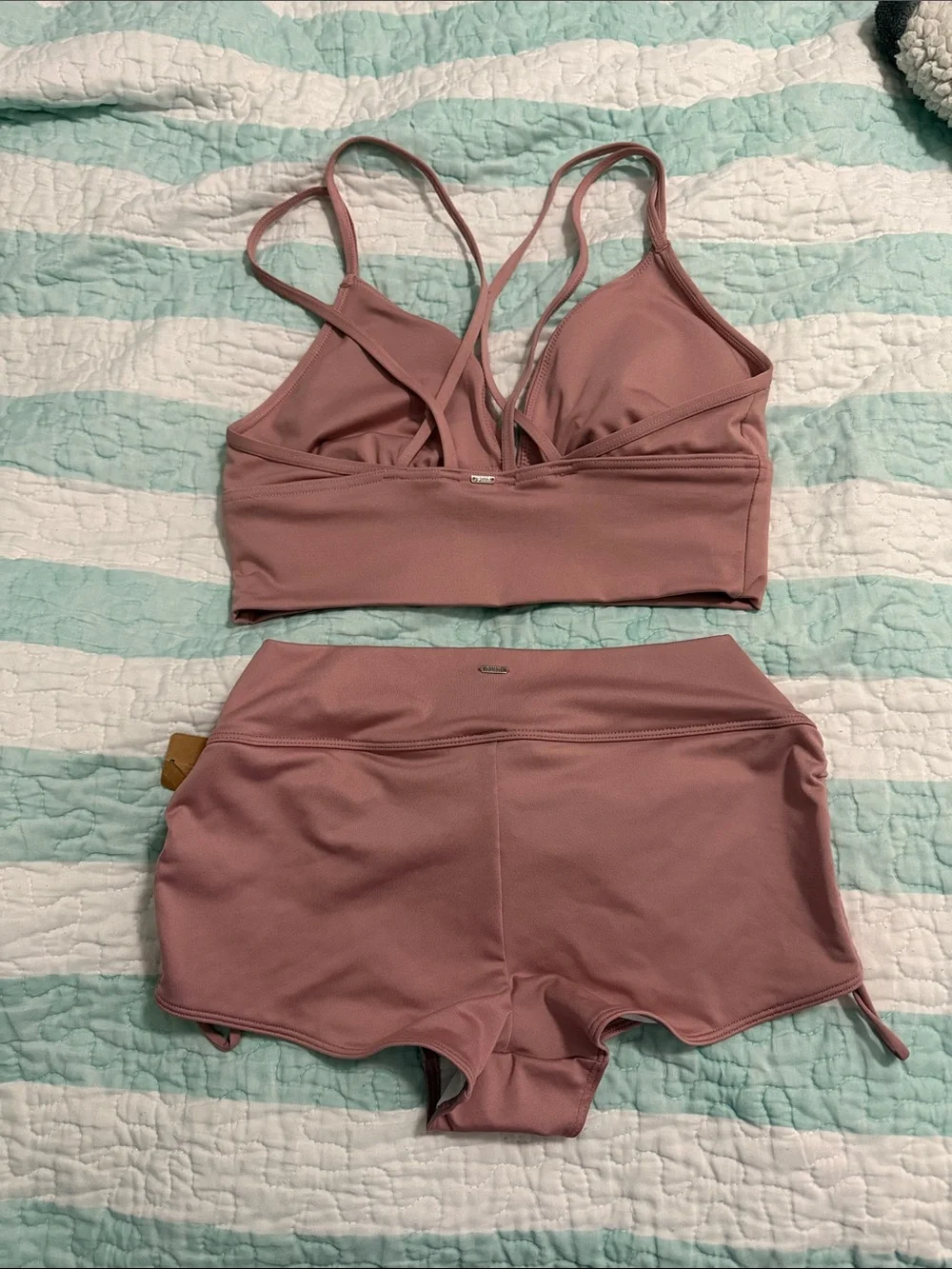 Pink by VS- Gym to Swim set ( Both M)